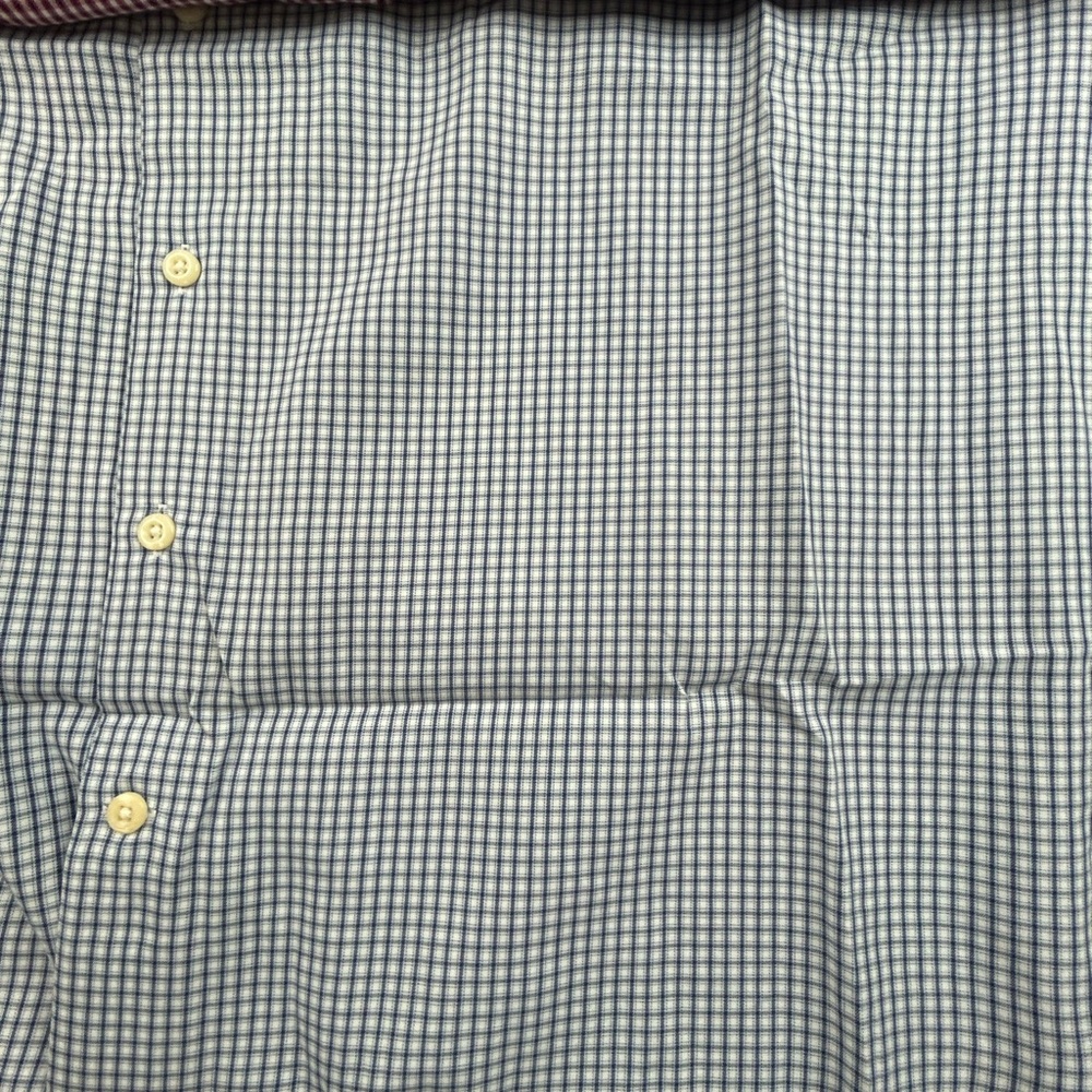 Peter Miller SZ XL Lot Of 2 Long Sleeve Button Down Dress Shirts Casual Plaid - Picture 7 of 7